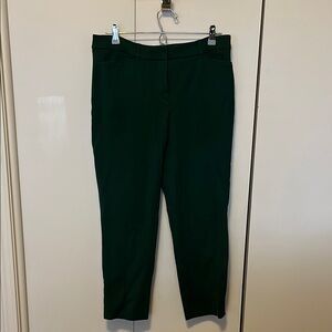 Green ankle trouser